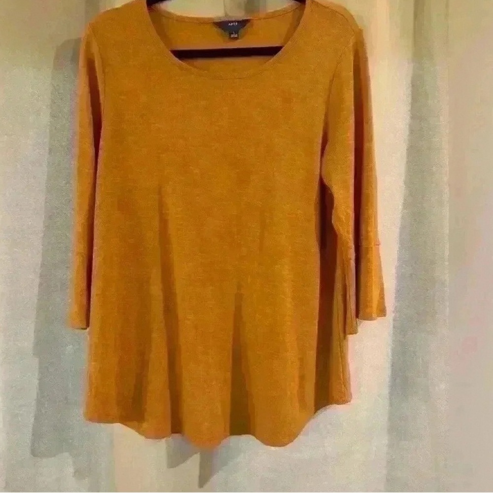 Apt. 9 Mustard Yellow Women's Top